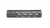 Troy Industries SRAIML190BT00 Battle Rail M-LOK Aluminum Black 9 Inch