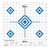 Caldwell Sight In Paper Targets 16 Inch Blue 10 Pack