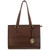 Rugged Rare Structured Handbag Burgundy