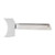 Cylinder & Slide Medium Solid Trigger 1911 Aluminum Silver