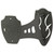Skull Hooker Single Shoulder Mount Bracket Black