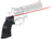 Crimson Trace Revolver Lasergrip Laser Sight S&W K/L-Frames Black