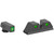 Meprolight Hyper-Bright Sight Set Taurus G3C Green/Green
