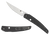 Spyderco Ikuchi Pocket Knife 3.26" Drop Point CPM S30V Satin Blade Carbon Fiber/G-10 Handle Black