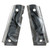 Hogue 1911 Government Grips Polymer Black Pearlized