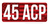 MTM Ammo Caliber Labels 45 ACP Red 8-Pack