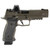 Sig Sauer P320 AXG Legion 9mm Luger Pistol 3.9" Barrel 21+1 Round Legion Gray Slide Tungsten Grip Legion Gray Frame Romeo-X Red Dot Sight