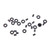 Sprinco Extractor Inserts and O-Rings AR-15 Mil-Spec Black 13-Pack