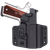 C&G Holsters Covert OWB Holster Black Kydex Right Hand 1911 3.5"