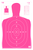 Birchwood Casey EZE-Scorer Silhouette Paper Target 23 x 35 Inches 100 Pack