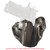 DeSantis Gunhide Speed Scabbard OWB Holster Right Hand Springfield Prodigy 1911 4.25" Leather Black