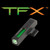 Truglo TFX Tritium/Fiber-Optic Front Sight for Beretta PX4 Storm (Excluding Compact) Green with White Outline