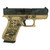 Glock 43x 9mm Luger Pistol 3.4" Barrel 10+1 Round Custom Country Design Sand Cerakote Grip