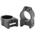 Warne Maxima Weaver 1" Scope Rings Matte Black Medium