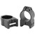 Warne Maxima Weaver 1" Scope Rings Matte Black Medium