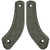 Midwest Industries Lever Stock G10 Pistol Grip Gray Black