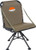 ADJUSTABLE 4 LEG 360 SWIVELMILLENNIUM GROUND BLIND CHAIR