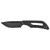 Outdoor Edge Pivot Fixed Blade Knife 2.5" Drop-Point Black