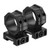 Swampfox Optics Freedom Rings II 30mm Scope Rings 1.1 Inch 0 MOA Black
