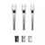 Feradyne Nockturnal Shift Lighted Nocks, Green, 3-Pack
