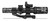 Burris MTAC Rifle Scope 1-4x24mm Illuminated Ballistic CQ Reticle Black