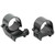 Weaver Top Mount Weaver Extended 1" Scope Rings Matte Black Medium