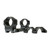 MDT 35mm Low (1.18") 0 MOA One-Piece Scope Mount Black