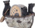 Rivers Edge Bears in a Boat Coaster Set 4 Piece
