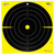 Allen EZ-Aim Splash Reactive Bullseye Peel Away Targets 12.5" 30PK