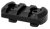 Warne M-LOK 3-Slot Polymer Rail Section Black