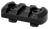 Warne M-LOK 3-Slot Polymer Rail Section Black
