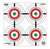 Birchwood Casey Eze-Scorer Multiple Bullseye 12" Target 12PK