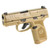 FN Reflex MS 9mm Luger Pistol 3.3" Barrel 15+1 Round Flat Dark Earth