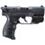 Walther P22Q .22 LR Pistol 3.42" Barrel 10+1 Round Black Laser Sight
