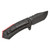 Smith & Wesson 24/7 Assisted Opening Pocket Knife 1.9" Clip Point 8Cr13MoV Black Blade Aluminum Handle Black