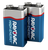 Rayovac A16042J 9V Alkaline Batteries Silver/Blue 2-Pack