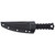 Columbia River Knife & Tool HZ4 Fixed Blade Knife 4.75" Plain Edge Black