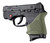 Hogue HandAll Beaver Grip Sleeve for S&W Bodyguard 380/Taurus TCP & Spectrum OD Green