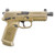 FN America FNX-45 Tactical 45 ACP Pistol 5.3" Barrel 10Rd 5 Magazines Flat Dark Earth
