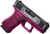 Glock 43X 9mm Luger Pistol 3.41" Barrel 10+1 Round Black Slide Black Cherry Lace Grip
