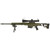 Barrett MRAD Deployment Kit Bolt Action Rifle 338 Lapua/7.62x51 NATO OD Green