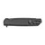 CRKT LCK + Tanto Blackout Assisted Opening Pocket Knife 3.22" Tanto Point 8Cr13MoV Black Oxide Blade Glass Reinforced Nylon (GRN) Handle Black