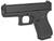Glock 19 Gen 5 MOS 9mm Luger Pistol 4.02" Barrel 15+3 Round Black (Front Serrations) (Modular Optic System)
