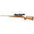 Savage Arms AXIS 2 XP Hardwood Bolt Action Rifle 270 Winchester 22" Matte Barrel Matte Frame Brown Stock With Scope - Image 1