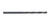 Triumph Systems Jobber Length Wire Gauge Drill 0.1130 Inch Diameter
