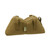 Cole-Tac Trap Bag Shooting Rest Bag Cordura Nylon Coyote Brown