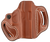 DeSantis Gunhide Mini Slide OWB Holster Right Hand Glock 43 Leather Tan