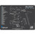 Cerus Gear Glock 42-43 ProMat Gun Cleaning Mat Gray 12x17