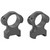 Konus 1" Rings High Matte Black