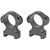 Konus 1" Rings High Matte Black